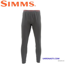 Термоштаны Simms Midweight Core Bottom Carbon размер XL